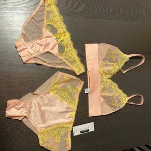 Marks and Spencer lingerie set.